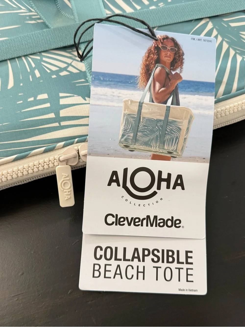Aloha Collection x Clevermade Collapsible Beach Tote